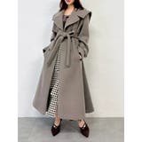 セーラービッグカラーコート | dazzlin | 詳細画像2