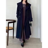 セーラービッグカラーコート | dazzlin | 詳細画像21