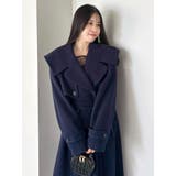 セーラービッグカラーコート | dazzlin | 詳細画像22