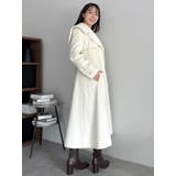 セーラービッグカラーコート | dazzlin | 詳細画像37