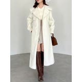 セーラービッグカラーコート | dazzlin | 詳細画像8