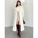 セーラービッグカラーコート | dazzlin | 詳細画像9