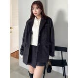 シャギーテーラージャケット | dazzlin | 詳細画像17 