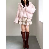 ピンク | スタンドカラーボリュームダウン | dazzlin