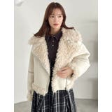 ビッグカラームートンブルゾン | dazzlin | 詳細画像13