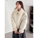 ビッグカラームートンブルゾン | dazzlin | 詳細画像15