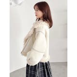 ビッグカラームートンブルゾン | dazzlin | 詳細画像16