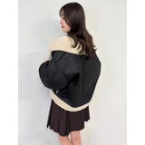 ビッグカラームートンブルゾン | dazzlin | 詳細画像22