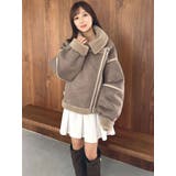 ビッグカラームートンブルゾン | dazzlin | 詳細画像35