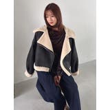 ビッグカラームートンブルゾン | dazzlin | 詳細画像37