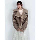 ビッグカラームートンブルゾン | dazzlin | 詳細画像42