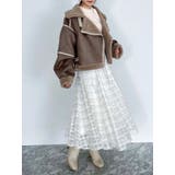 ビッグカラームートンブルゾン | dazzlin | 詳細画像46