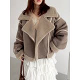 ビッグカラームートンブルゾン | dazzlin | 詳細画像49