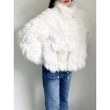 パールチェーンエコファーブルゾン | dazzlin | 詳細画像14