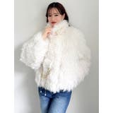 パールチェーンエコファーブルゾン | dazzlin | 詳細画像16