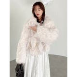 パールチェーンエコファーブルゾン | dazzlin | 詳細画像21