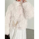 パールチェーンエコファーブルゾン | dazzlin | 詳細画像22