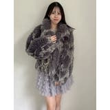 パールチェーンエコファーブルゾン | dazzlin | 詳細画像28