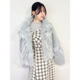 パールチェーンエコファーブルゾン | dazzlin | 詳細画像38