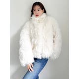 パールチェーンエコファーブルゾン | dazzlin | 詳細画像9