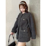 【20周年記念復刻!】ボアフレンチブルゾン | dazzlin | 詳細画像26