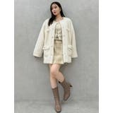 【20周年記念復刻!】ボアフレンチブルゾン | dazzlin | 詳細画像40