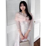 チュールベールジャカードドレス | dazzlin | 詳細画像19 