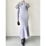 ドッキングバルーンネックニットワンピース | dazzlin | 詳細画像15 