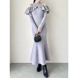 ドッキングバルーンネックニットワンピース | dazzlin | 詳細画像16 