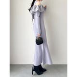 ドッキングバルーンネックニットワンピース | dazzlin | 詳細画像17 