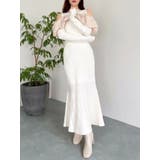 ドッキングバルーンネックニットワンピース | dazzlin | 詳細画像24 