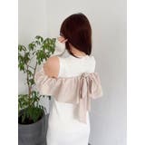 ドッキングバルーンネックニットワンピース | dazzlin | 詳細画像27 