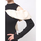 ドッキングバルーンネックニットワンピース | dazzlin | 詳細画像32 