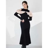 ドッキングバルーンネックニットワンピース | dazzlin | 詳細画像5 