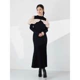 ドッキングバルーンネックニットワンピース | dazzlin | 詳細画像6 