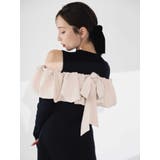 ドッキングバルーンネックニットワンピース | dazzlin | 詳細画像8 