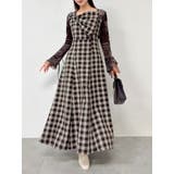 【追加生産分】ビッグリボンレイヤードワンピース | dazzlin | 詳細画像1 