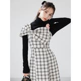 【追加生産分】ビッグリボンレイヤードワンピース | dazzlin | 詳細画像5 