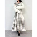 【追加生産分】ビッグリボンレイヤードワンピース | dazzlin | 詳細画像8 