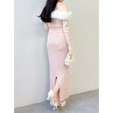 オフショルファードッキングニットワンピース | dazzlin | 詳細画像23 