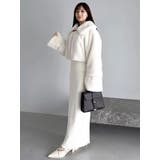 オフショルファードッキングニットワンピース | dazzlin | 詳細画像35 