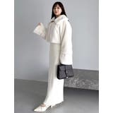 オフショルファードッキングニットワンピース | dazzlin | 詳細画像50 