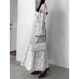 オープンショルダーフラワープリーツワンピース | dazzlin | 詳細画像19 