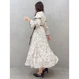 オープンショルダーフラワープリーツワンピース | dazzlin | 詳細画像31 