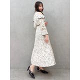 オープンショルダーフラワープリーツワンピース | dazzlin | 詳細画像32 