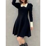 【20周年記念復刻!】オーナメントカラーニットワンピース | dazzlin | 詳細画像11