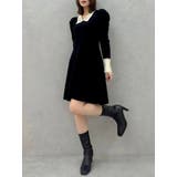 【20周年記念復刻!】オーナメントカラーニットワンピース | dazzlin | 詳細画像13