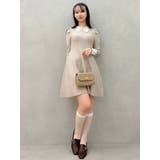 【20周年記念復刻!】オーナメントカラーニットワンピース | dazzlin | 詳細画像19