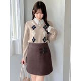 【セットアップ対応】ヘアリーミニスカート | dazzlin | 詳細画像13 