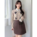 【セットアップ対応】ヘアリーミニスカート | dazzlin | 詳細画像15 